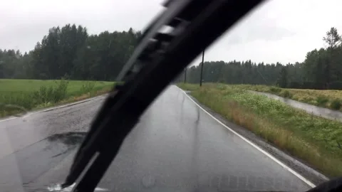 Rainy Day Stock Footage 134052257