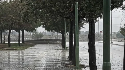 Rainy day Stock Footage 232434574