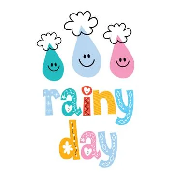 Rainy day Stock Illustration