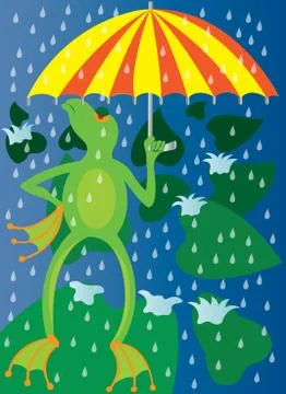 Rainy day Stock Illustration