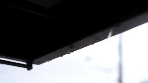 Rainy day from my window 動画素材 123861413