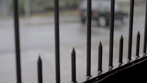 Rainy day from my window 動画素材 123863635