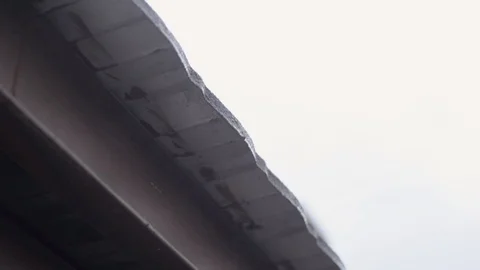 Rainy day from my window Stock Footage 123863657