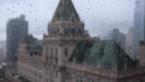 Rainy day in NYC 動画素材 133092998