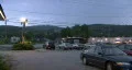 Rainy Day Parking Lot 02 HD Footage