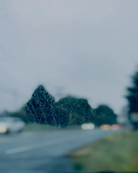 Rainy day on the road Stock Footage 285660900