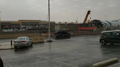 Rainy evening Stock Footage 135819937