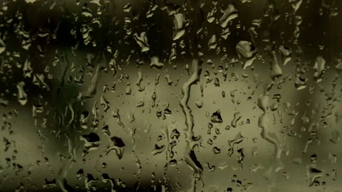 Rainy Evening Outside HD Vidéo 252396274