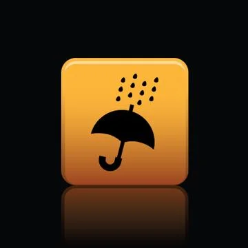 Rainy icon web Stock Illustration