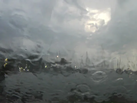 Rainy Marina Video stock 26445683