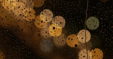 Rainy night in city Stock Footage 146756023