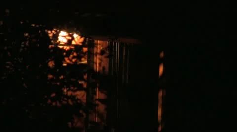 Rainy night Stock Footage 11338319