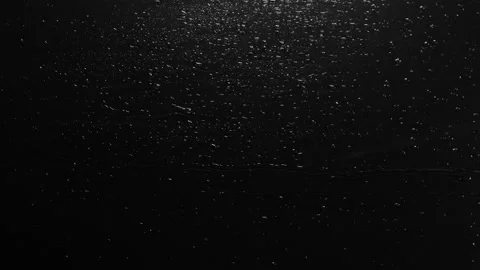 Rainy at night, Heavy Rainfall. Raining at night. Stock Footage 138539657