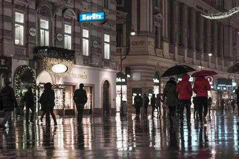 Rainy night 스톡 사진