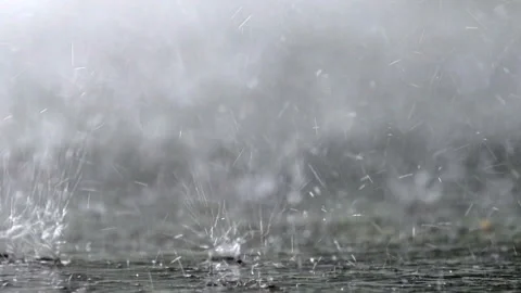 Rainy Pavement Stock Footage 157236593