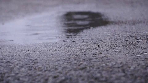 Rainy Puddle 2 스톡 동영상 86140176