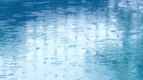 Rainy Puddle Stock Footage 8682712