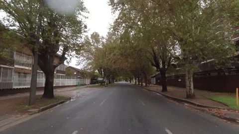 Rainy Road Video stock 196271237