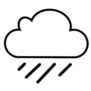 Rainy season icon, Vector design Illustration Stock Illustration