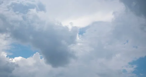 Rainy sky and clouds time lapse Stock Footage 92403538