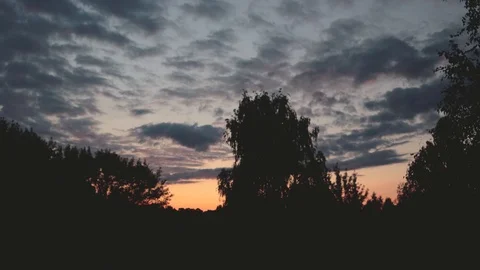 Rainy sky Stock Footage 112013481
