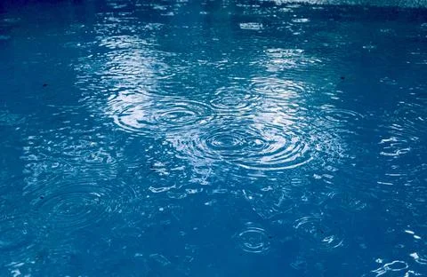 Rainy water Stock Photos