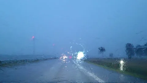 Rainy weather Stock Footage 203950639