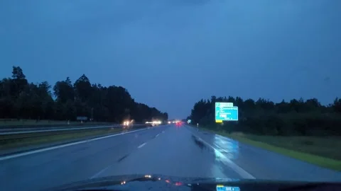 Rainy weather Stock Footage 203950647