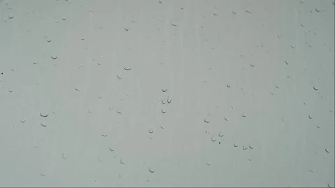 Rainy weather outside window, window repair and replacement services, highlighti Stock Footage 276183039