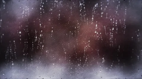 Rainy weather, rain drops on the window Stock Footage 56143974