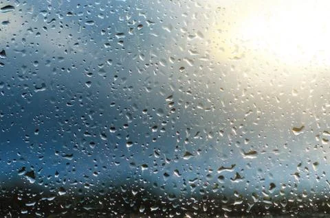Rainy wet background Stock-Fotos
