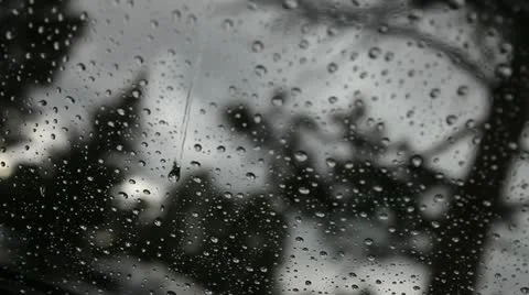 Rainy Window 1 Stock Footage
