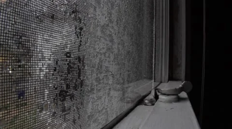 Rainy Window 2 Stock Footage 58838045