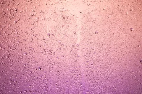 Rainy window. Drops on the glass Stock Photos