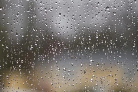 Rainy Window Stock-Fotos