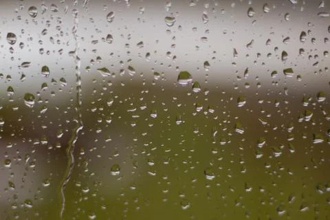 Rainy Window Stock Photos