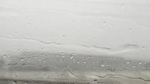 Rainy windows driving at high speeds Stock Footage 238908407