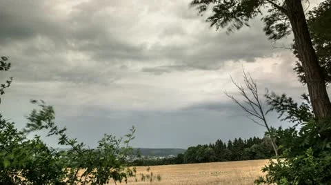 Rainycloud Stock Footage 11464063