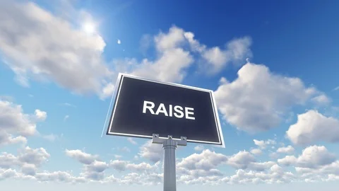 Raise Concept Stock-Footage 95667239