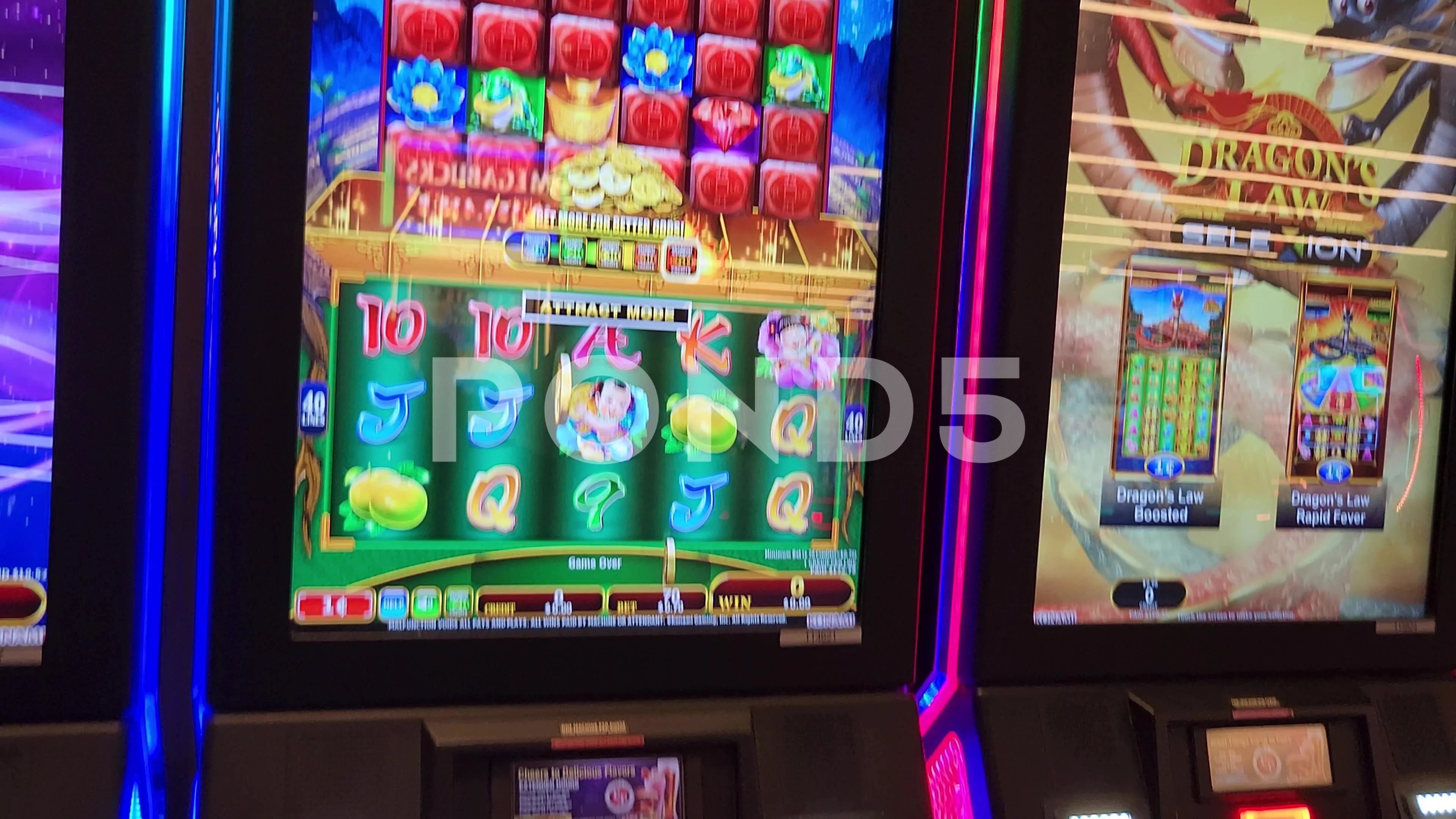 dragon's law rapid fever slot machine