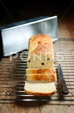 Raisin bread Stock Photos