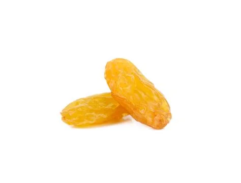Raisin isolated on the white background Stock Photos