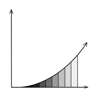 Up raising Stock Illustration