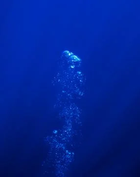 Raising underwater bubbles Photos
