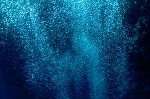 Raising underwater bubbles Photos