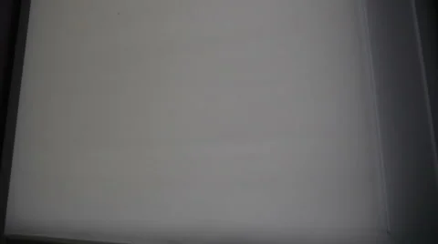 Raising the Window Shades Stock Footage 47711873