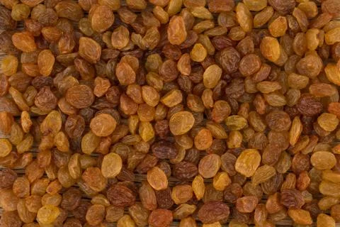 Raisins as an abstract background texture 写真素材