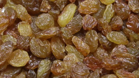 Raisins background. Dolly shot. Stock Footage 55706151