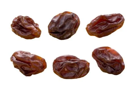 Raisins isolated Stock Photos