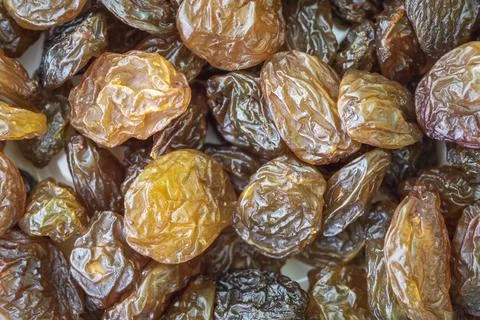 Raisins on the table Stock Photos